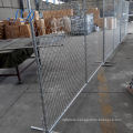 Construction used garden border temporary fence